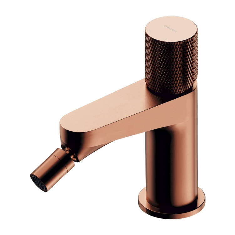 смеситель для биде Omnires Contour brushed copper (CT8020CPB)