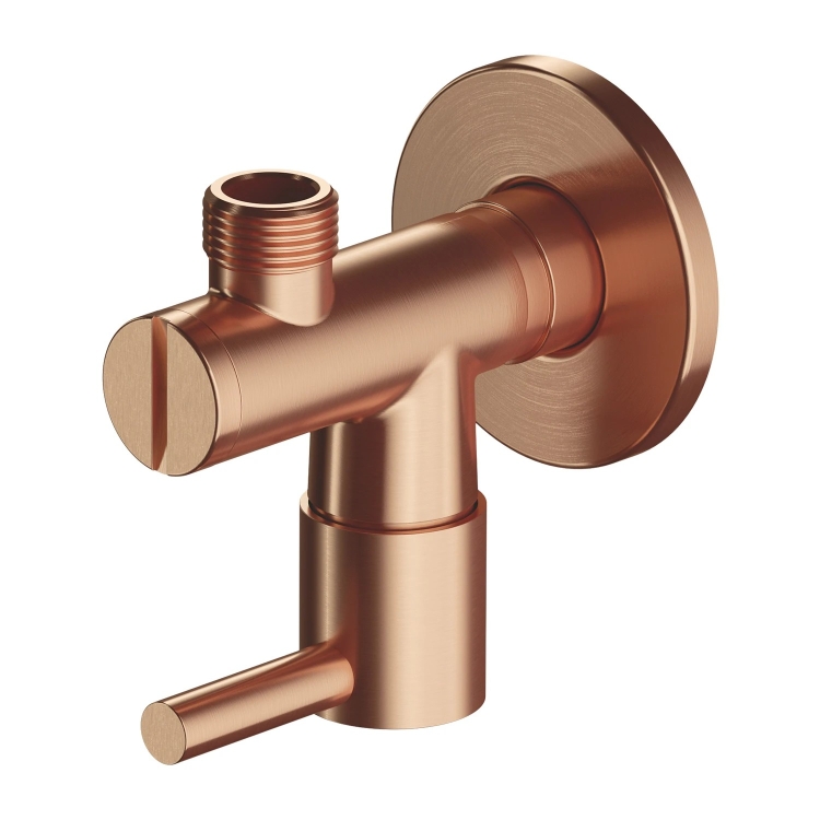 угловой вентиль для ванны и душа Omnires brushed copper (8857CPB)