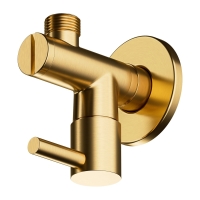 угловой вентиль для ванны и душа Omnires brushed gold (8857GLB)
