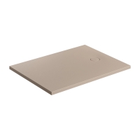 поддон Omnires Aquarock M+ 80х100 matt dune beige (AQUAROCK80-100DB)