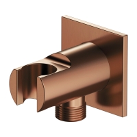 підключення для душового шлангу з тримачем Omnires brushed copper (8873C/KCPB)