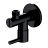 угловой вентиль для ванны и душа Omnires semi-matt black (8857BL)
