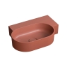 умивальник Omnires Ovo M+ 55,5x38,5 кутовий, правий, matt terracotta (OVO555UWPTE)