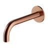 настенный излив Omnires Y  brushed copper (WDYCPB)