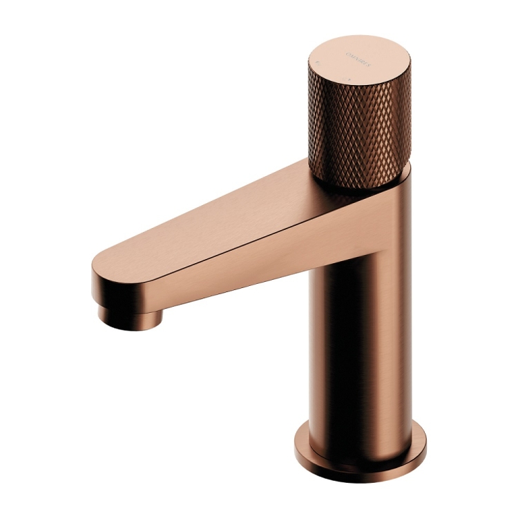 смеситель для умывальника Omnires Contour brushed copper (CT8010CPB)