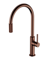 смеситель для кухни Omnires Switch с функцией фильтра для воды, antique copper (SW9057ORB)