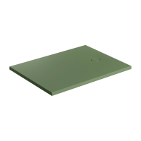 поддон Omnires Aquarock M+ 90х100 matt olive (AQUAROCK90-100OL)
