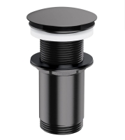 донный клапан Omnires click-clack brushed anthracite (A716AT)