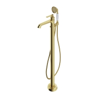 смеситель для ванны отдельностоящий Omnires Armance brushed brass (AM5233BSB)