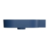 умивальник Omnires Shell M+ 64,5х44,5 кутовий, правий, matt midnight blue (OVO645UWPMB)
