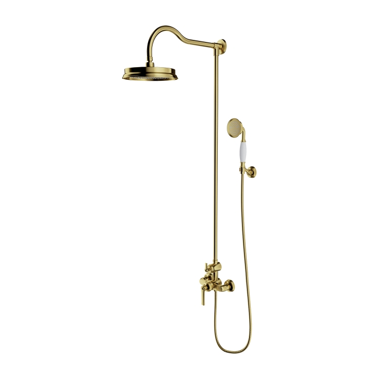 душевая система Omnires Armance brushed brass (AM5244BSB)