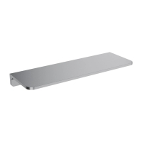 полочка Omnires Modern Project brushed nickel (MP60931NI)
