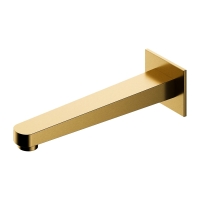 излив смесителя для ванны Omnires Contour brushed gold (WDCONTOURGLB)