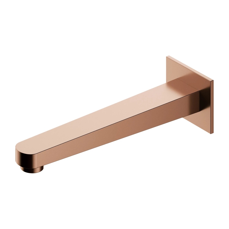 излив смесителя для ванны Omnires Contour brushed copper (WDCONTOURCPB)