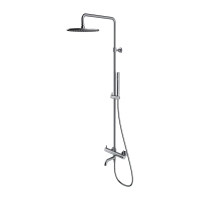 душевая система Omnires Y brushed nickel (Y1234MNI)