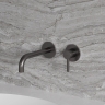 внешняя часть смесителя для умывальника Omnires Y скрытого монтажа brushed graphite (Y1215HLROGR)