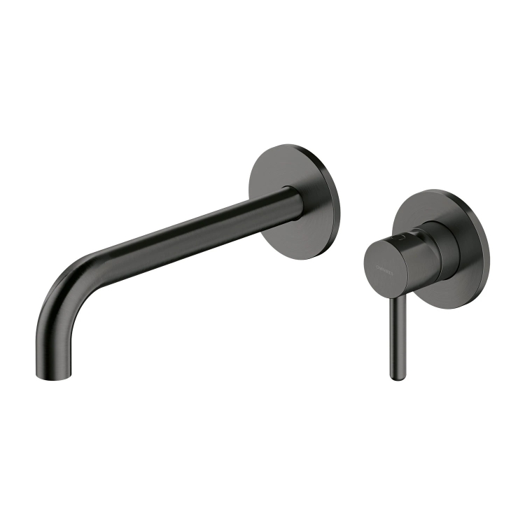 внешняя часть смесителя для умывальника Omnires Y скрытого монтажа brushed graphite (Y1215HLROGR)