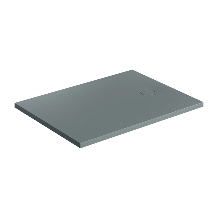 поддон Omnires Aquarock M+ 80х120 matt ash grey (AQUAROCK80-120AG)