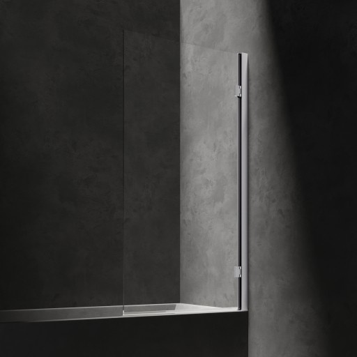 душевые двери Omnires Waterloo 80x150 см безопасное стекло chrome/transp (HMP80XCRTR)