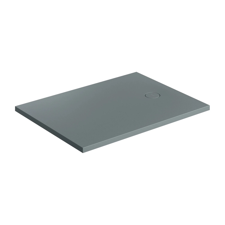 поддон Omnires Aquarock M+ 90х100 matt ash grey (AQUAROCK90-100AG)