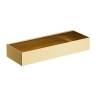 поличка Omnires Uni brushed gold (UN10335GLB)