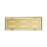 поличка Omnires Uni brushed gold (UN10335GLB)