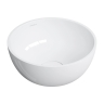 умывальник Omnires Shell 35 cm gloss white (SHELL350UNBP)