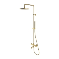 душевая система Omnires Y brushed brass (Y1234MBSB)