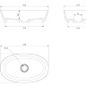 умывальник Omnires Neo 60x36 white (NEOUNBM)