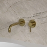 внешняя часть смесителя для умывальника Omnires Y скрытого монтажа brushed brass (Y1215HLROBSB)
